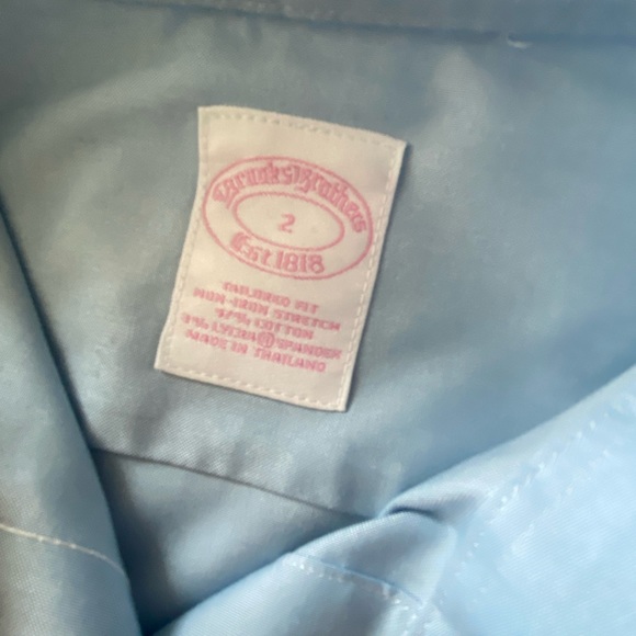 Brooks Brothers blue button down shirt - Picture 3 of 4